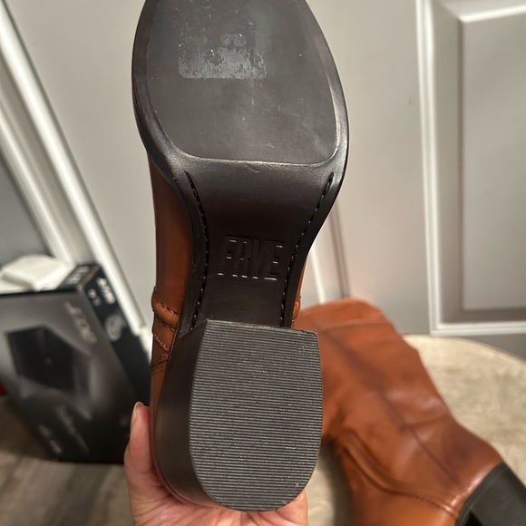 new Frye Women's Jean Tall Pull On Extended Wide Calf Boot FR40672WC CARA Sz 9 - Picture 15 of 16